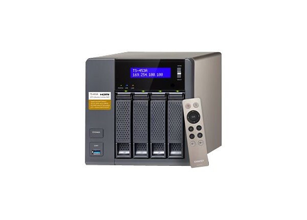 QNAP TS-453A - NAS server - 0 GB
