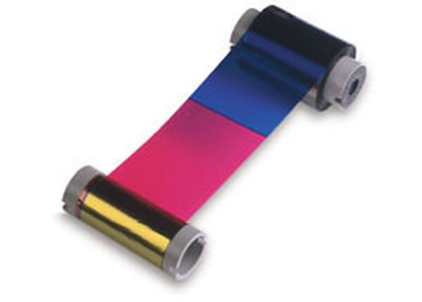 Datacard - 16-pack - color (cyan, magenta, yellow, black) - print ribbon (color)