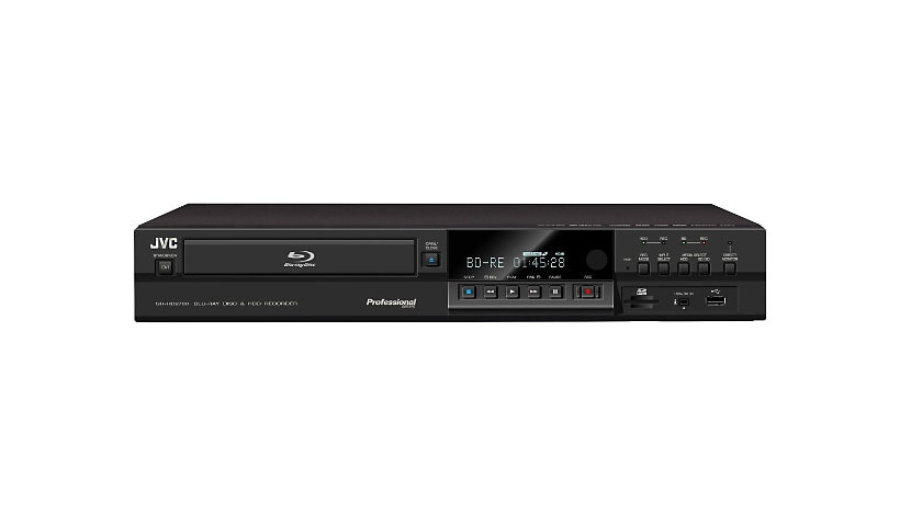 JVC SR-HD2700US - Blu-ray disc recorder with HDD