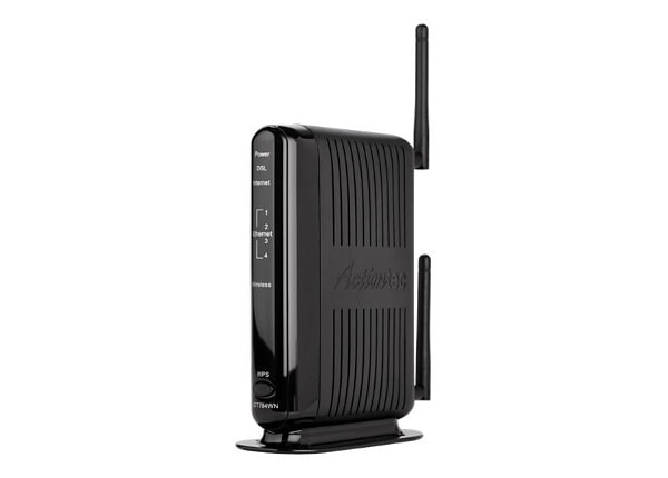 Actiontec Wireless N DSL Modem Router GT784WN - wireless router - DSL modem - 802.11b/g/n