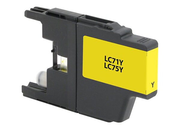 V7 - yellow - ink cartridge (alternative for: Brother LC75Y, Brother LC71Y)