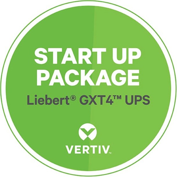 Liebert GXT5 UPS 5-6kVA Startup (SU) Services with Installation | Edge Services | 24/7 Support (SUGXT-5-6U7)