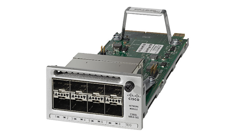 Cisco - module d'extension - 10 Gigabit SFP+ / SFP (mini-GBIC) x 8