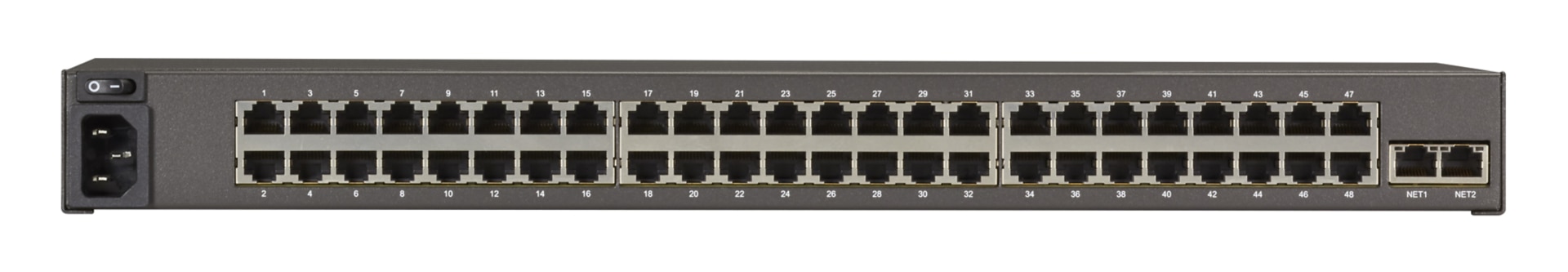 Thumbnail 3 of 3 for Black Box Secure Serial Server Cisco Pinout - console server - TAA Compliant