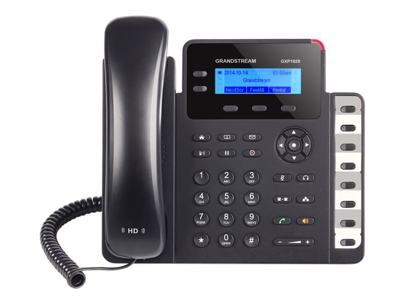 Grandstream GXP1628 - VoIP phone - 3-way call capability
