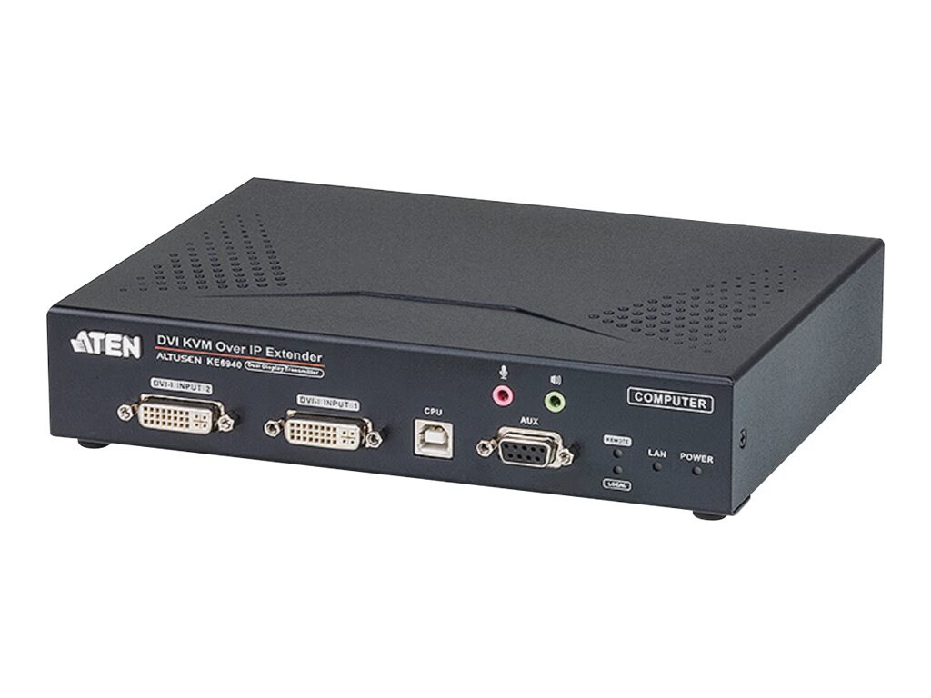 ALTUSEN KE6940T DVI KVM Over IP Extender (Transmitter) - KVM / audio / seri
