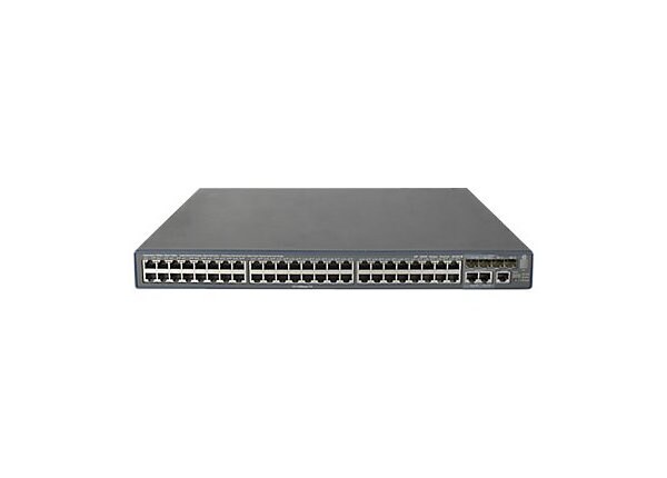 HPE 3600-48-PoE+ v2 SI Switch - switch - 48 ports - managed - rack-mountable