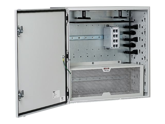 Panduit Industrial Network Zone Enclosure, 24" x 24" , 316 SS, 1 Switch
