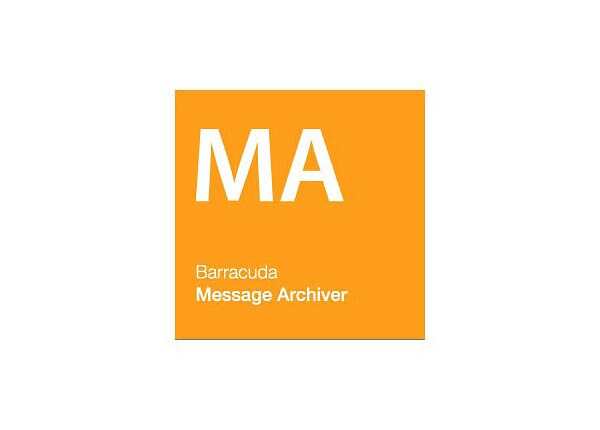 Barracuda Message Archiver for Windows Azure Level 5 - subscription license (1 year) - 1 license