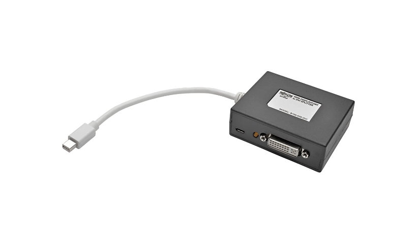 Tripp Lite 2-Port Mini DisplayPort to DVI Splitter 1080p 1920x1080 60Hz TAA