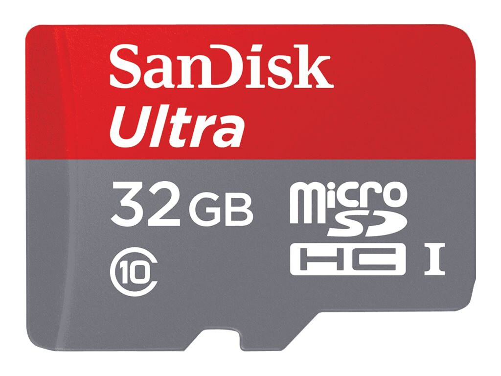 SanDisk Ultra - flash memory card - 32 GB - microSDHC UHS-I