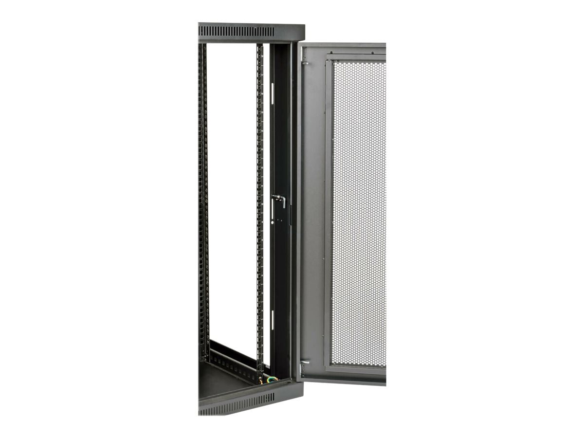 Thumbnail 4 of 5 for Eaton Tripp Lite Series SmartRack 18U UPS-Depth Wall-Mount Half-Height Rack Enclosure, Hinged Back