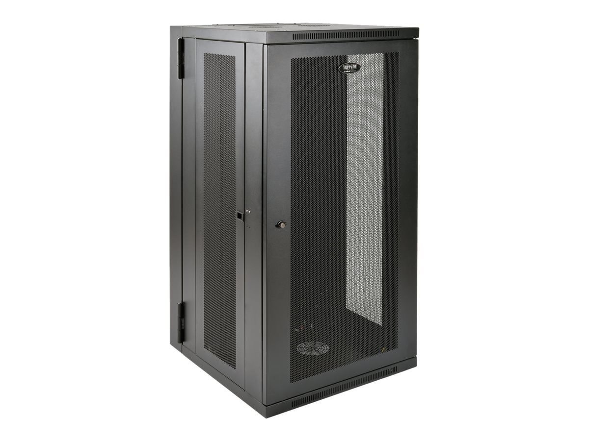 Tripp Lite 26U Wall Mount Rack Enclosure Server Cabinet Swinging Hinged Door Deep - rack - 26U