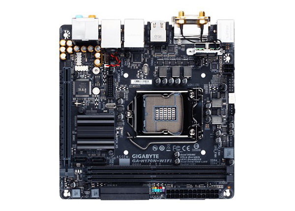 Gigabyte GA-H170N-WIFI - 1.0 - motherboard - mini ITX - LGA1151 Socket - H170