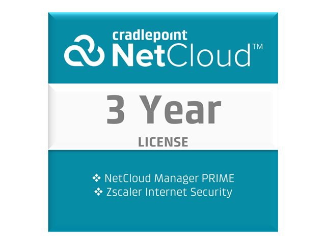 Cradlepoint Internet Security Prime Bundle - subscription license (3 years) - 1 license