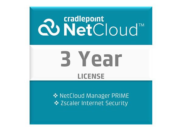 Cradlepoint Internet Security Prime Bundle - subscription license (3 years) - 1 license