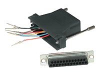 C2G RJ45 to DB25 Male Modular Adapter - serial adapter