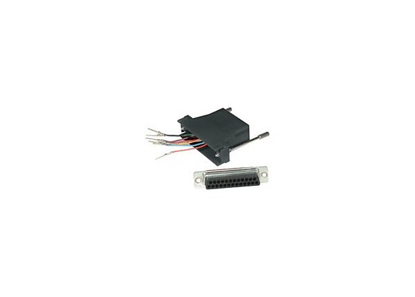 C2G serial RS-232 adapter - black