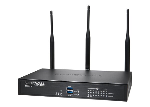 SonicWall TZ500 Wireless-AC - security appliance - with 1 year TotalSecure