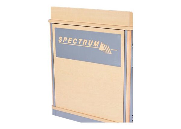 Spectrum logo panel