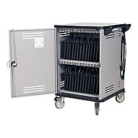 Spectrum Cloud32 Chromebook Cart cart - for 32 netbooks - sparkle silver, f
