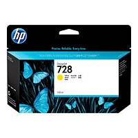 HP 728 Original Inkjet Ink Cartridge - Yellow Pack