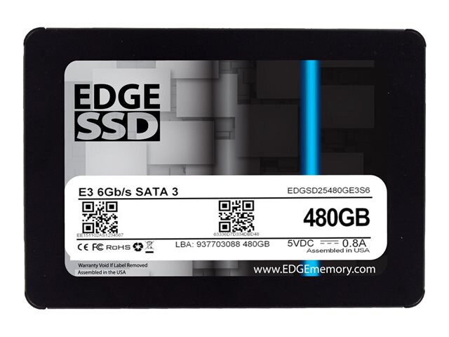 EDGE E3 - solid state drive - 480 GB - SATA 6Gb/s