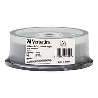 Verbatim M-Disc - BD-R x 25 - 100 GB - storage media