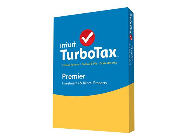 TurboTax Premier for Tax Year 2015 - box pack