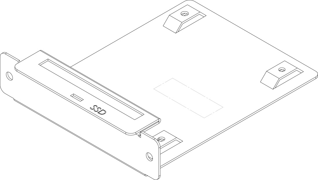 Juniper Networks SSD Slot Blank Cover - network device slot cover