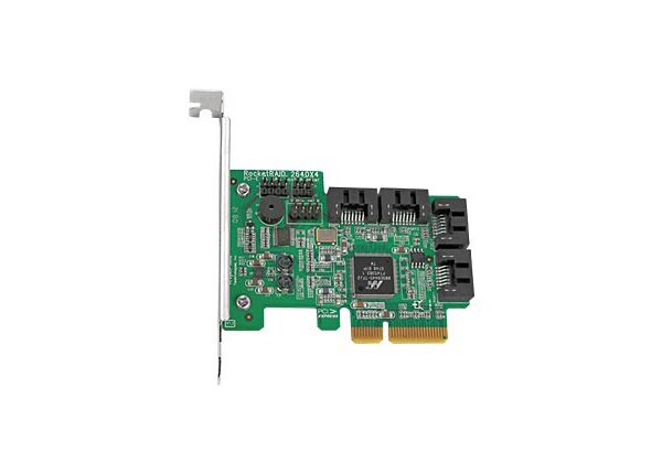 HighPoint RocketRAID 2640x4 - storage controller (RAID) - SATA 3Gb/s / SAS - PCIe x4
