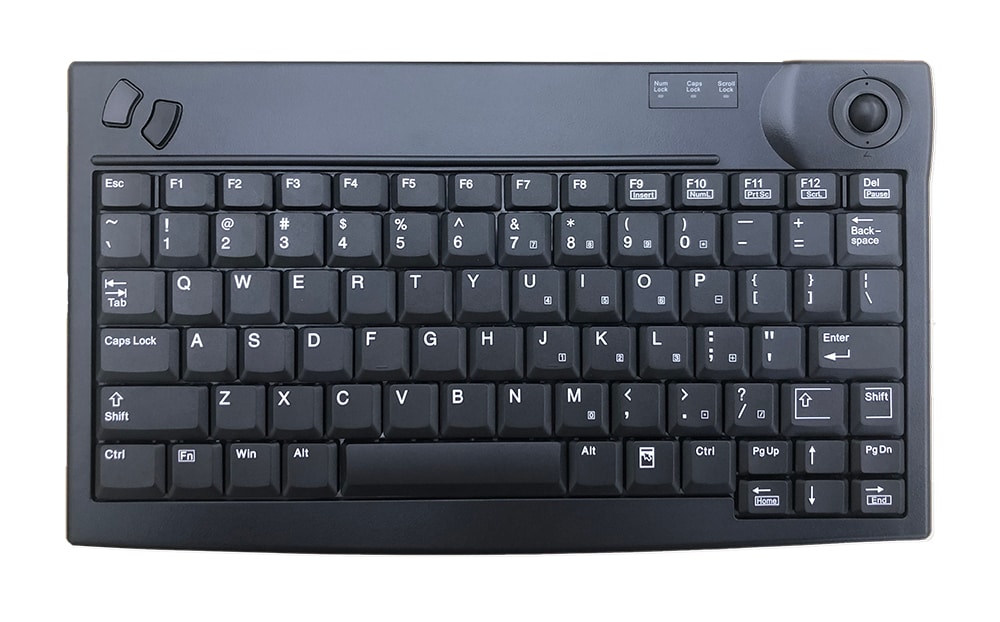 KSI USB Mini Desktop Keyboard Black