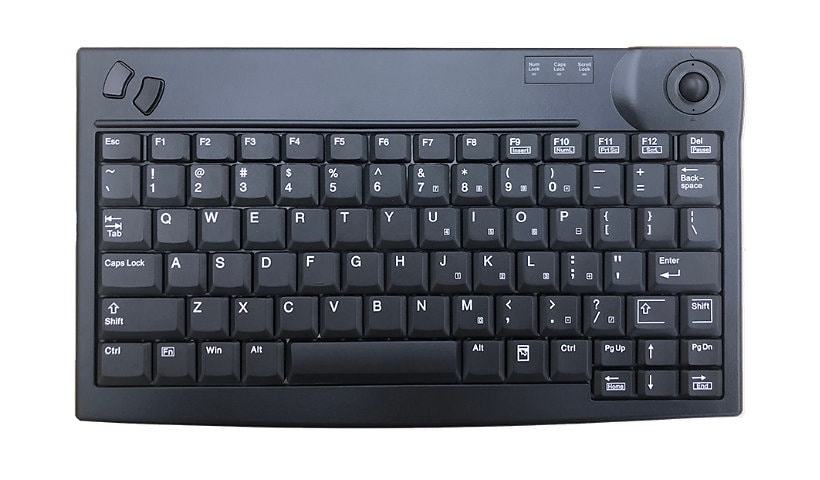 KSI USB Mini Desktop Keyboard Black