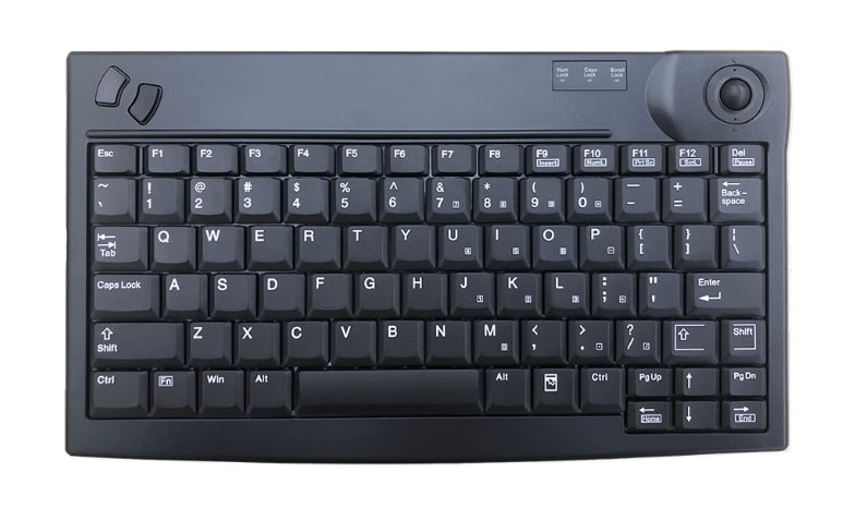 KSI USB Mini Desktop Keyboard Black - KSI-MINITB - Keyboards 