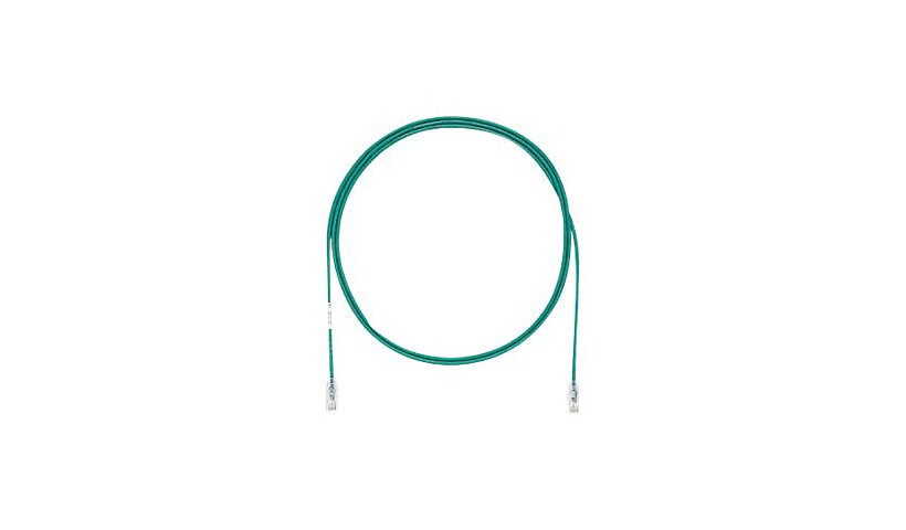 Panduit TX6-28 patch cable - 82 ft - green