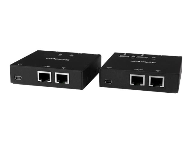 Thumbnail 2 of 11 for StarTech.com HDMI over CAT6 Extender with 4-port USB Hub, Remote HDMI over CAT5 or CAT6, 165 ft (50m), 1080p, TAA