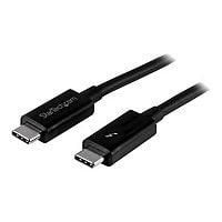 StarTech.com 2m (6.6ft) Thunderbolt 3 Cable, 20Gbps, 100W PD, 4K Video, Thunderbolt-Certified