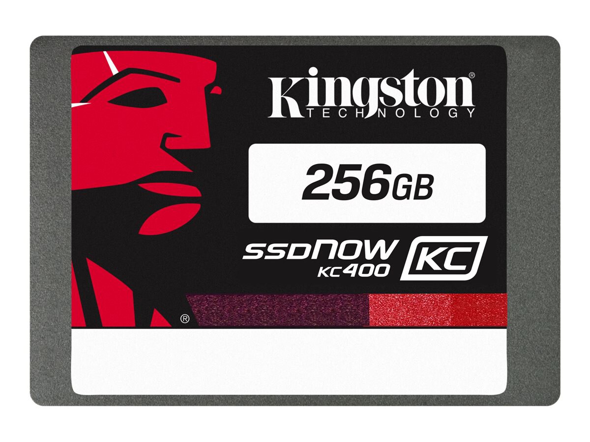 Kingston SSDNow KC400 Upgrade Bundle Kit - solid state drive - 256 GB - SATA 6Gb/s