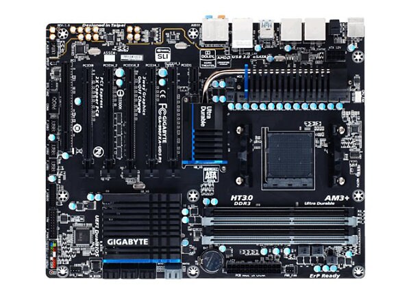 Gigabyte GA-990FXA-UD5 R5 - 1.0 - motherboard - ATX - Socket AM3+ - AMD 990FX