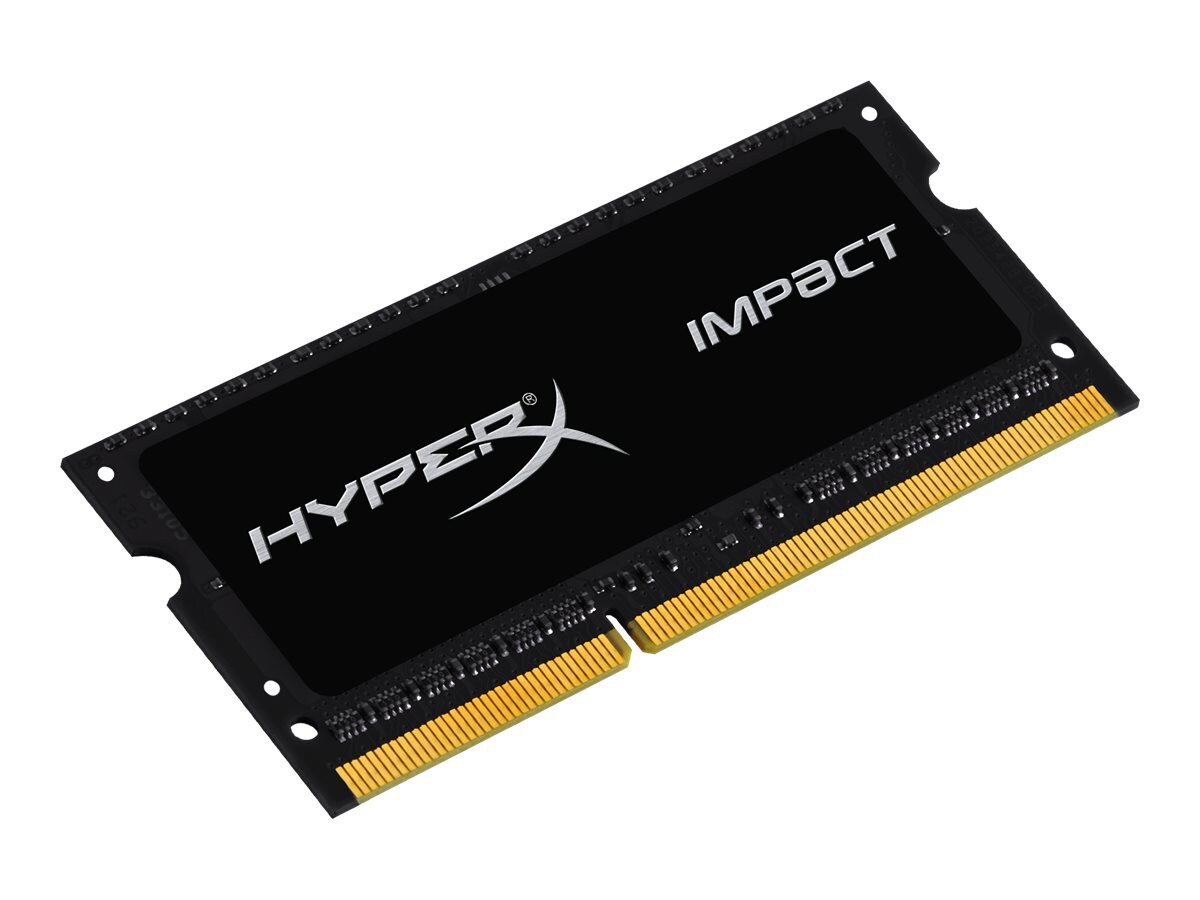 HyperX Impact Black Series - DDR3L - module - 4 GB - SO-DIMM 204-pin - 1866