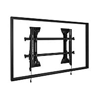 Chief Fusion Medium Micro-Adjustable Fixed TV Wall Mount - For Displays 32-65" - Black mounting kit - for flat panel -