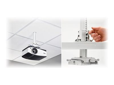 Chief Universal Suspended Ceiling Projector System - White