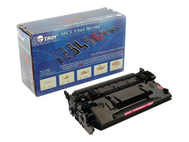 TROY MICR Toner Secure M501/M506/M527 - black - compatible - MICR toner cartridge (alternative for: HP CF287A)