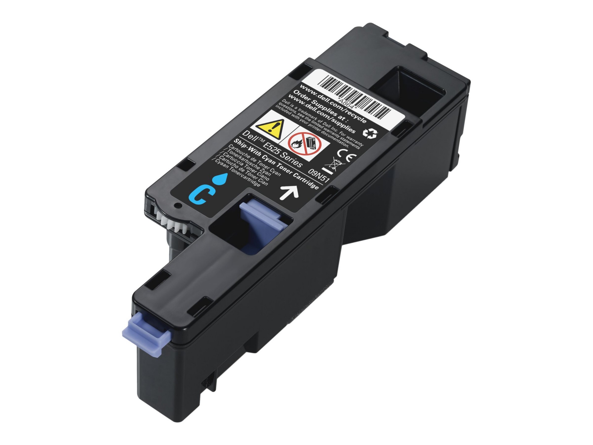 Dell - cyan - original - toner cartridge