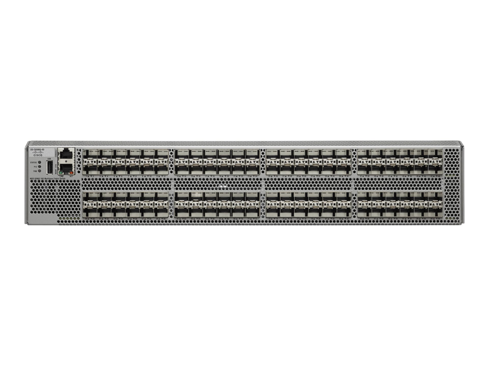 Cisco MDS 9396S - switch - 96 ports - managed - rack-mountable