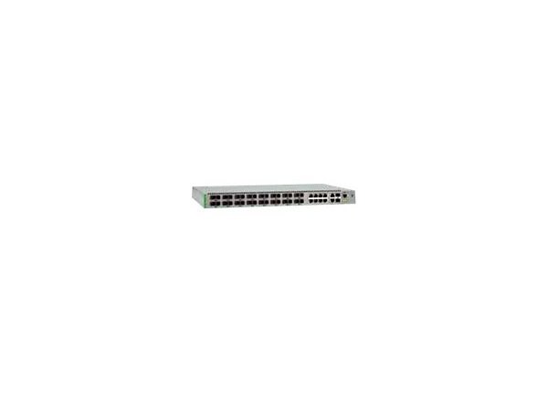 Allied Telesis AT FS970M/16F8-SC - switch - 16 ports - managed - rack-mountable