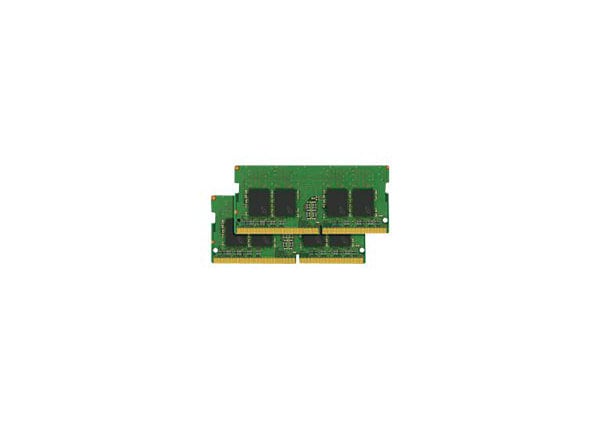 Crucial - DDR4 - 32 GB: 2 x 16 GB - SO-DIMM 260-pin