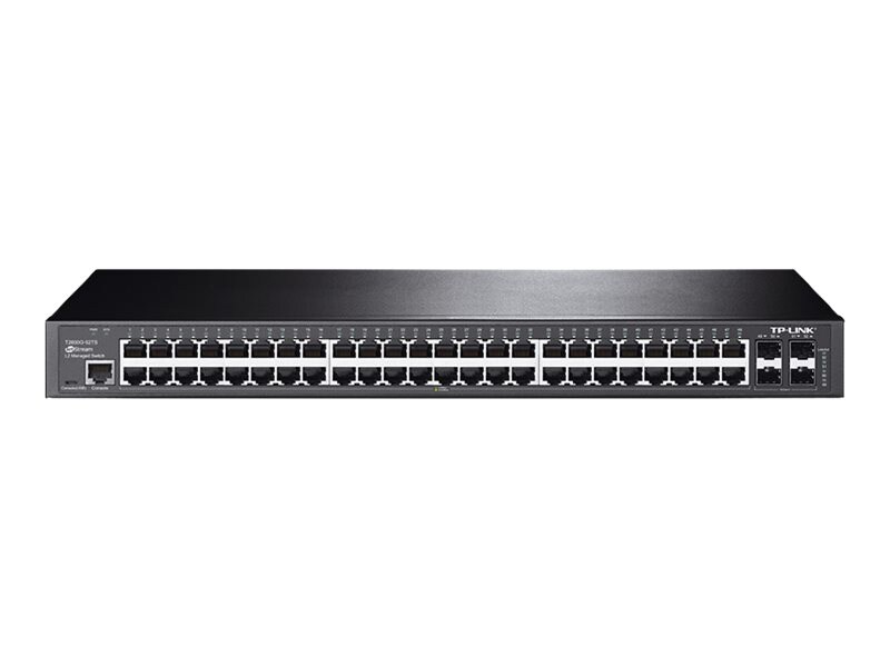 TP-Link JetStream T2600G-52TS - switch - 48 ports - managed - rack-mountabl