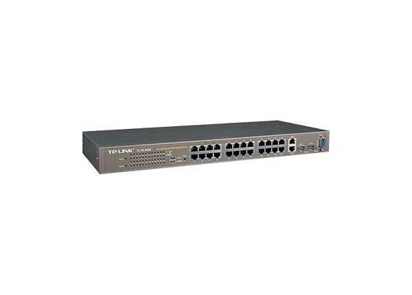 TP-LINK TL-SL3428 - switch - 24 ports - managed - rack-mountable