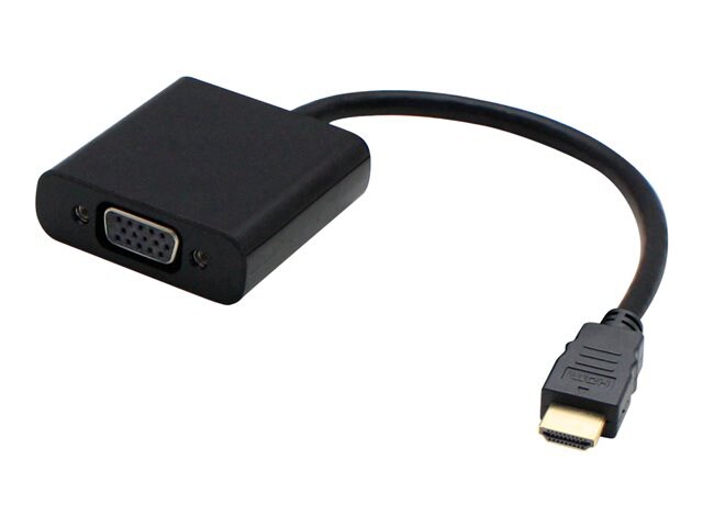 AddOn HDMI to VGA Active Adapter Converter Cable - Male to Female